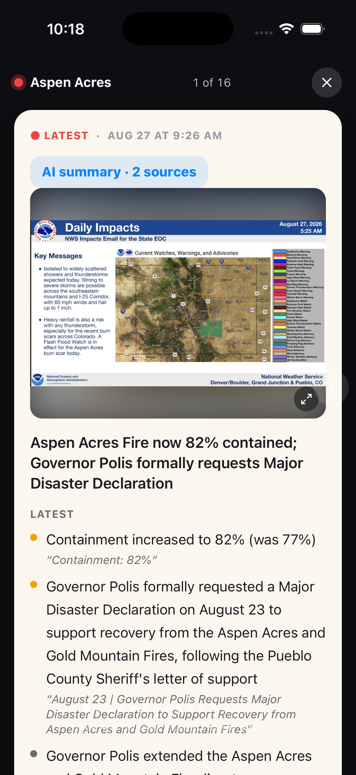 WildFireVantage — AI Fire Summaries